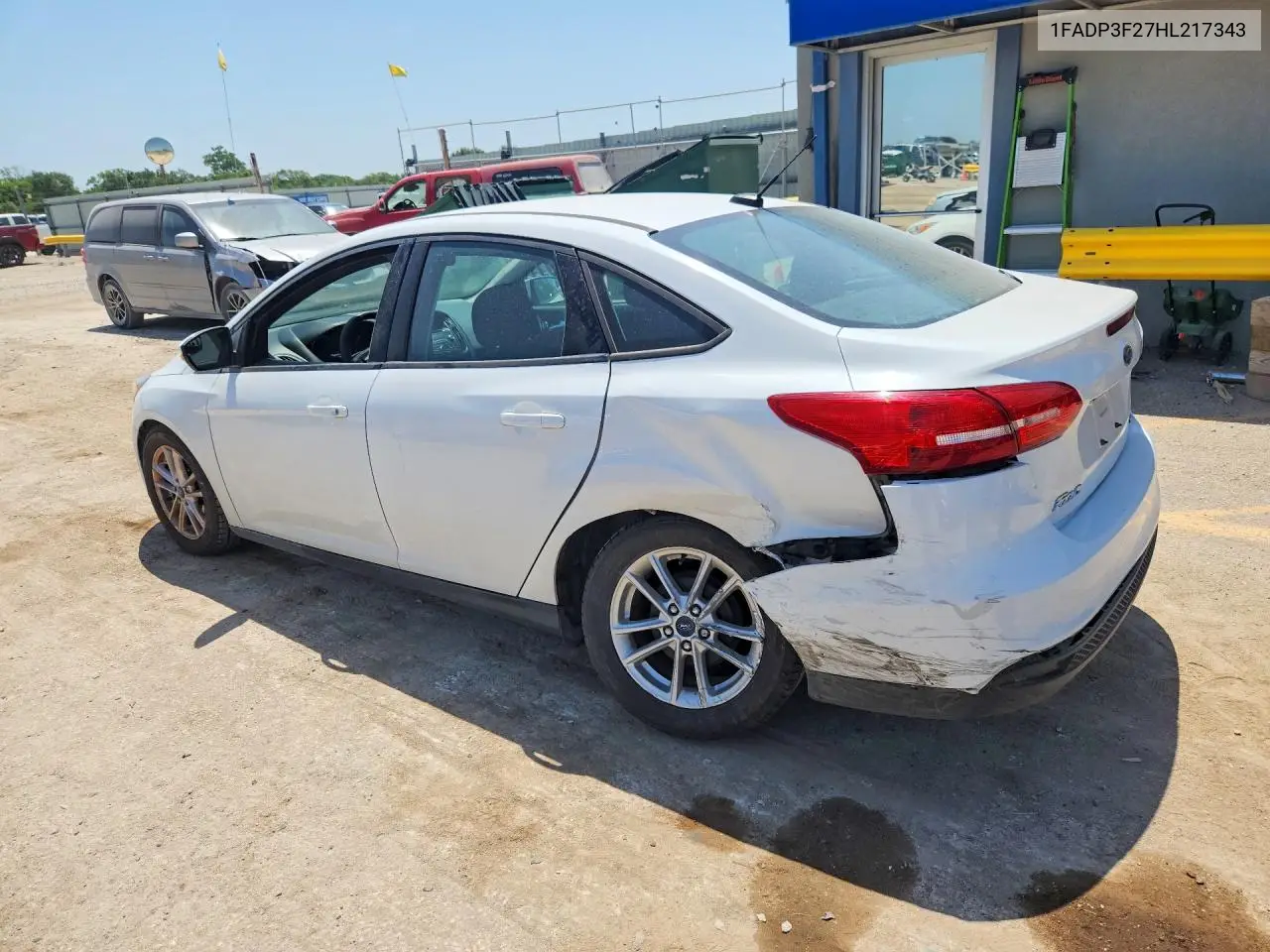 2017 Ford Focus Se VIN: 1FADP3F27HL217343 Lot: 61914056
