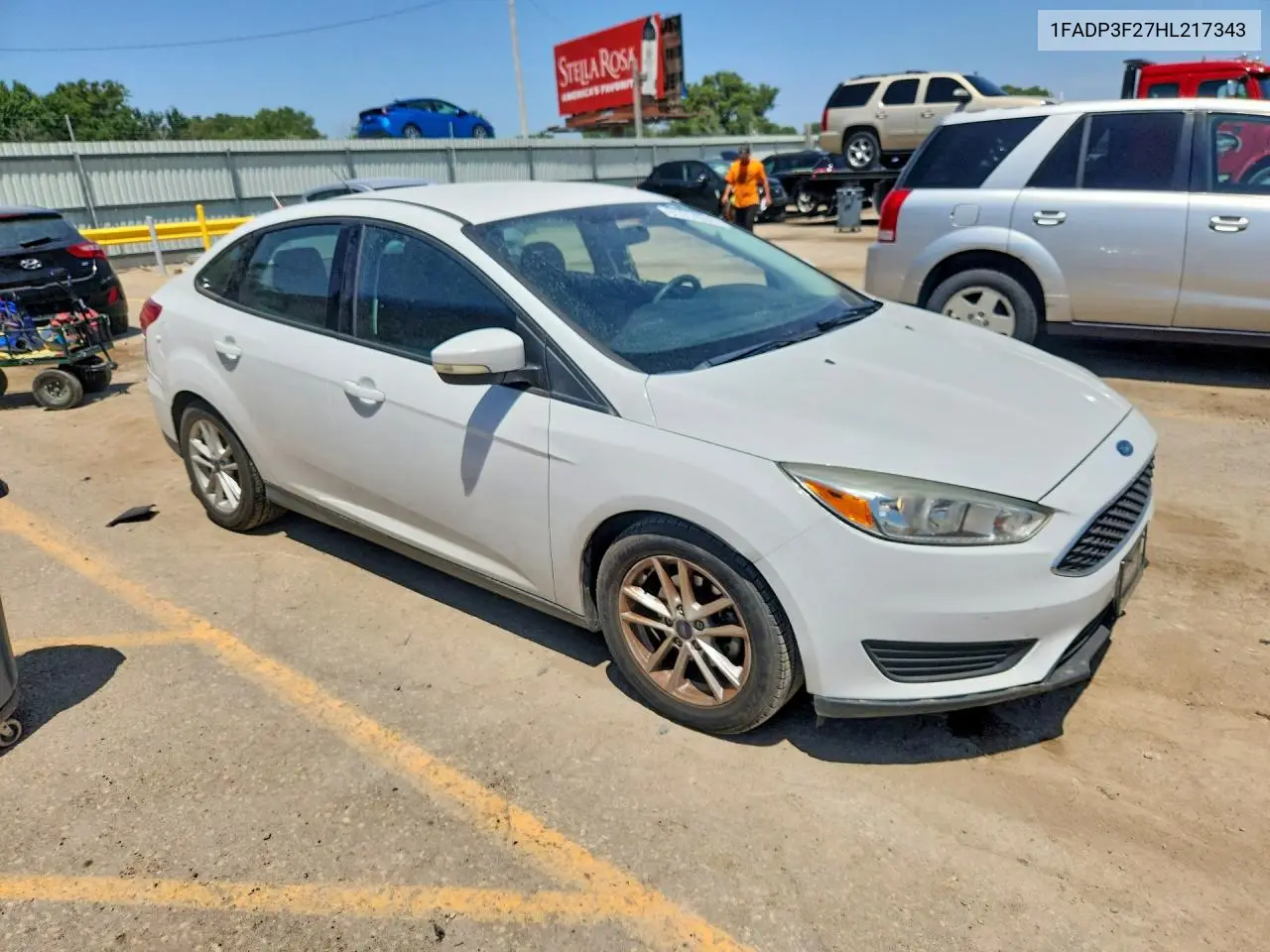 2017 Ford Focus Se VIN: 1FADP3F27HL217343 Lot: 61914056