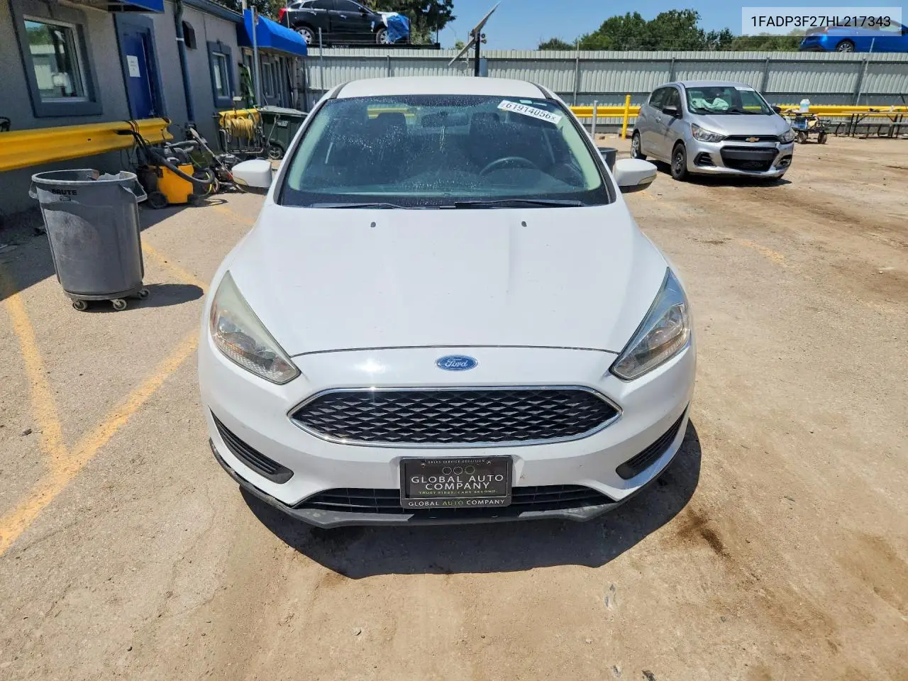 2017 Ford Focus Se VIN: 1FADP3F27HL217343 Lot: 61914056