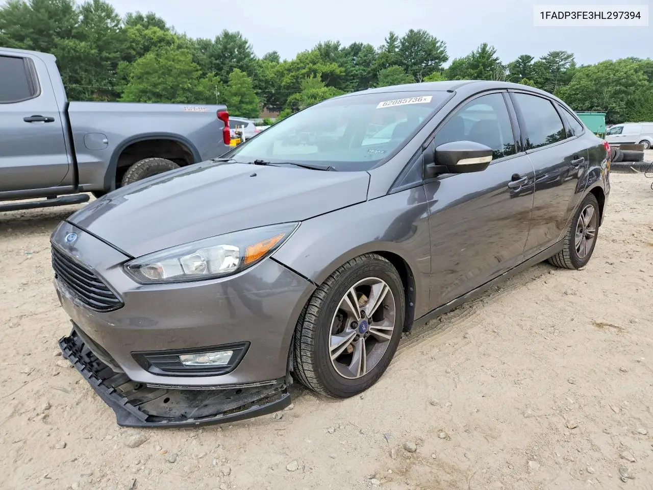 2017 Ford Focus Se VIN: 1FADP3FE3HL297394 Lot: 62085736
