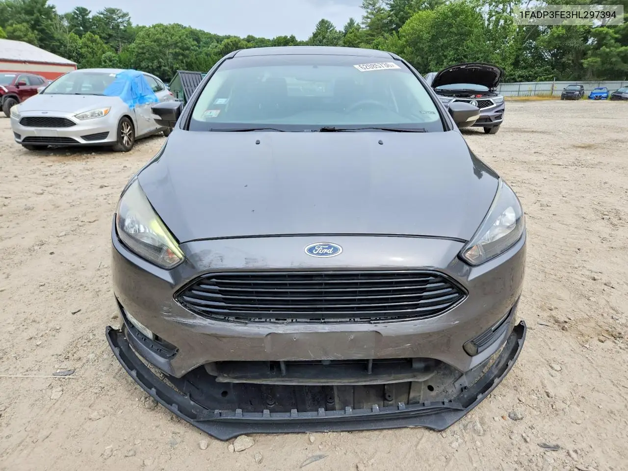 2017 Ford Focus Se VIN: 1FADP3FE3HL297394 Lot: 62085736