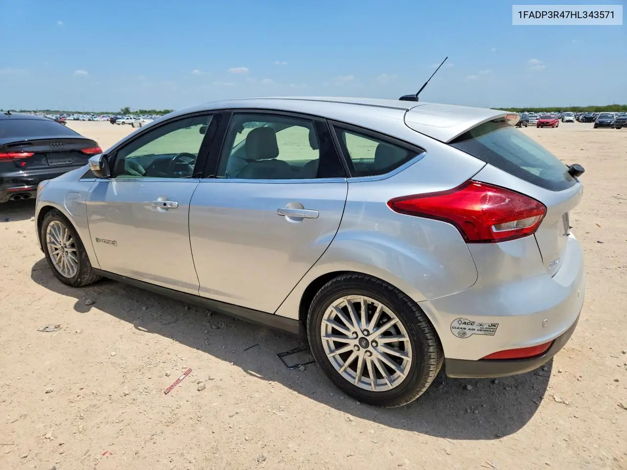 2017 Ford Focus Bev VIN: 1FADP3R47HL343571 Lot: 62109836