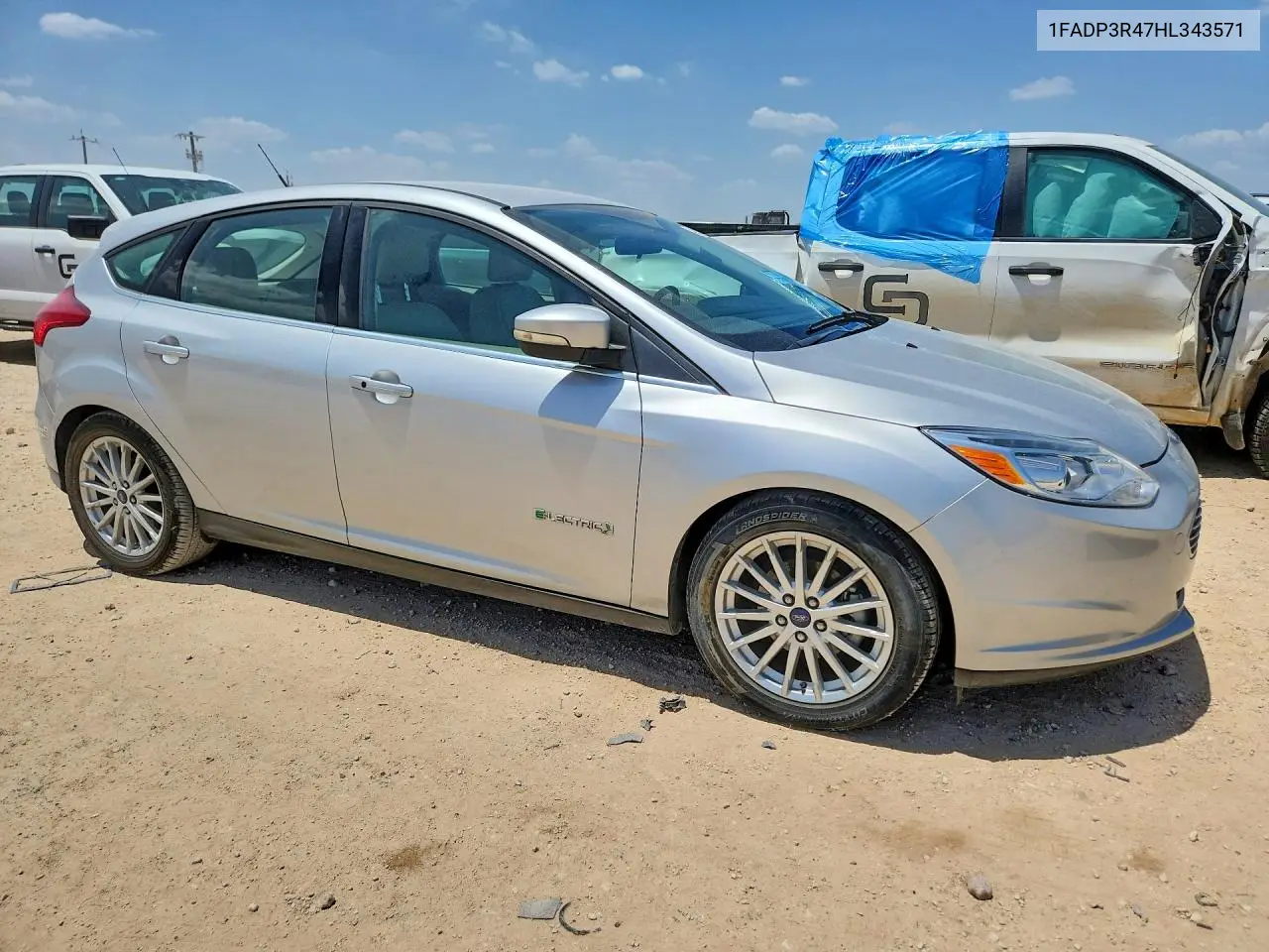 2017 Ford Focus Bev VIN: 1FADP3R47HL343571 Lot: 62109836