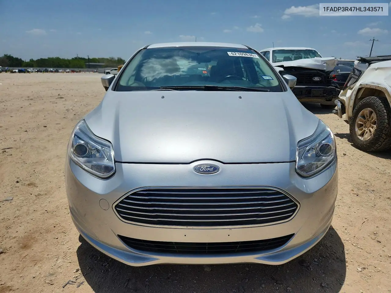 2017 Ford Focus Bev VIN: 1FADP3R47HL343571 Lot: 62109836