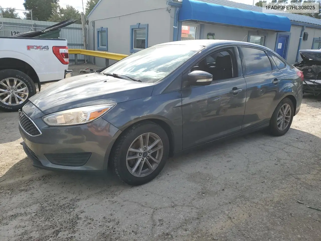 1FADP3FE7HL308025 2017 Ford Focus Se