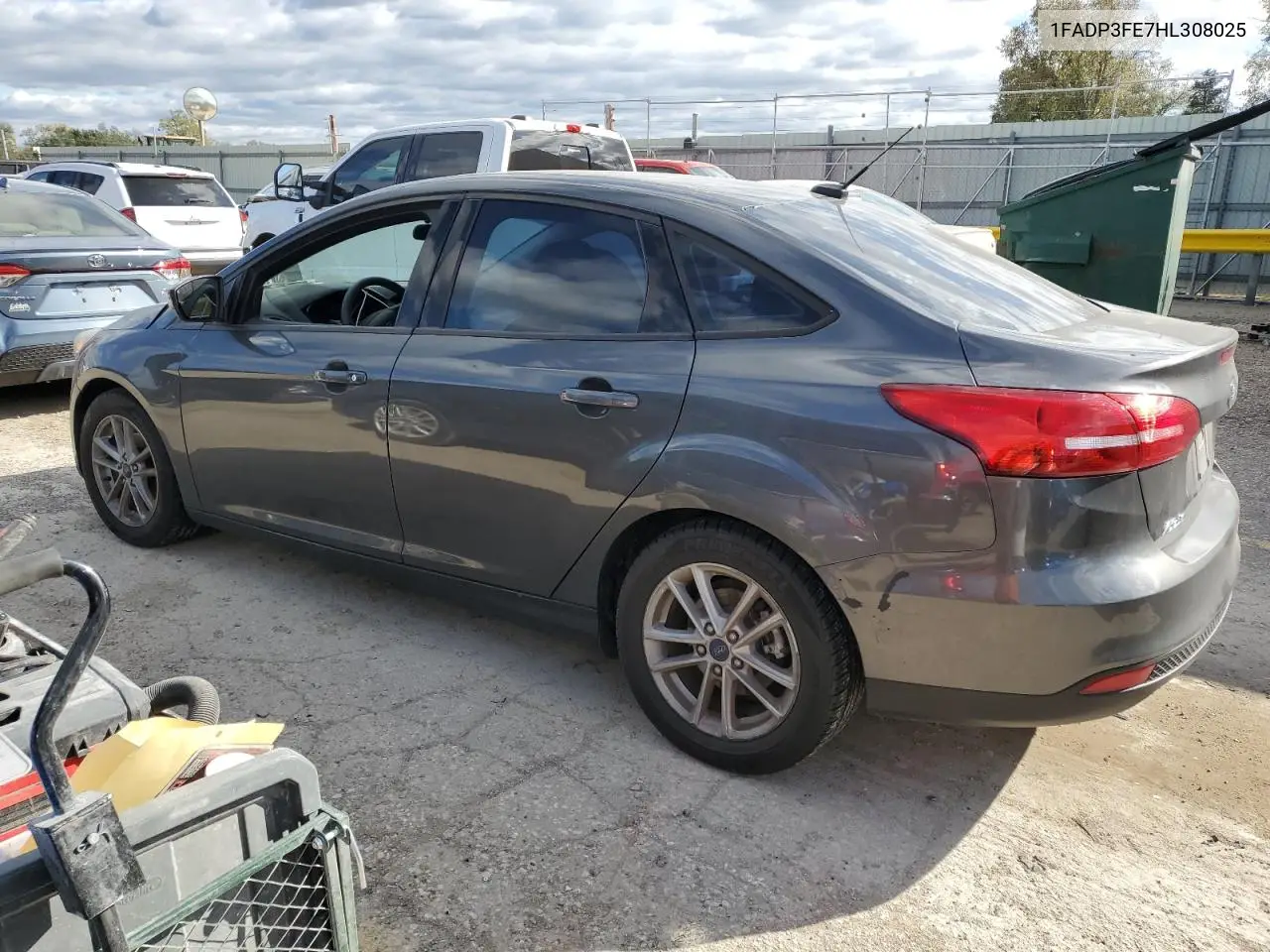 1FADP3FE7HL308025 2017 Ford Focus Se