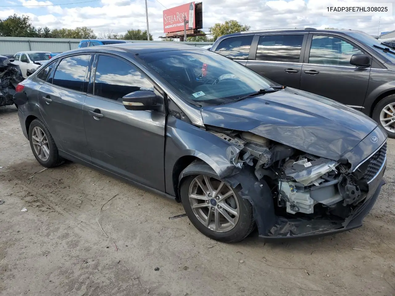 1FADP3FE7HL308025 2017 Ford Focus Se