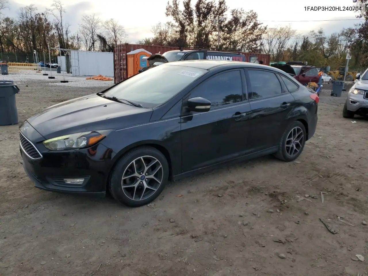 1FADP3H20HL240704 2017 Ford Focus Sel