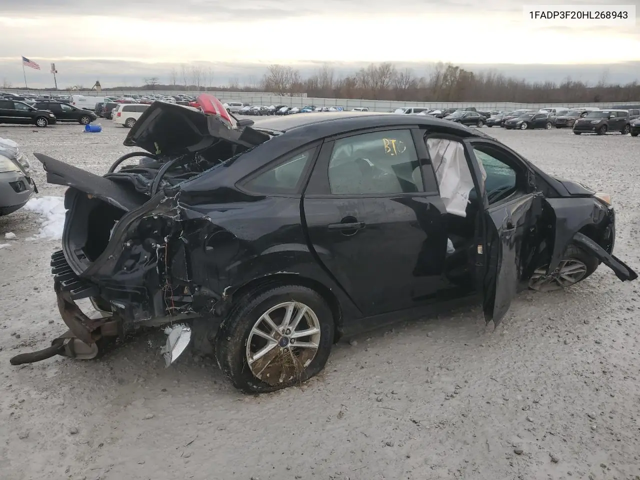 1FADP3F20HL268943 2017 Ford Focus Se