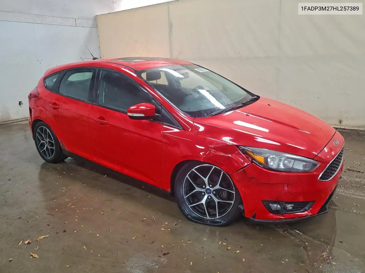 1FADP3M27HL257389 2017 Ford Focus Sel
