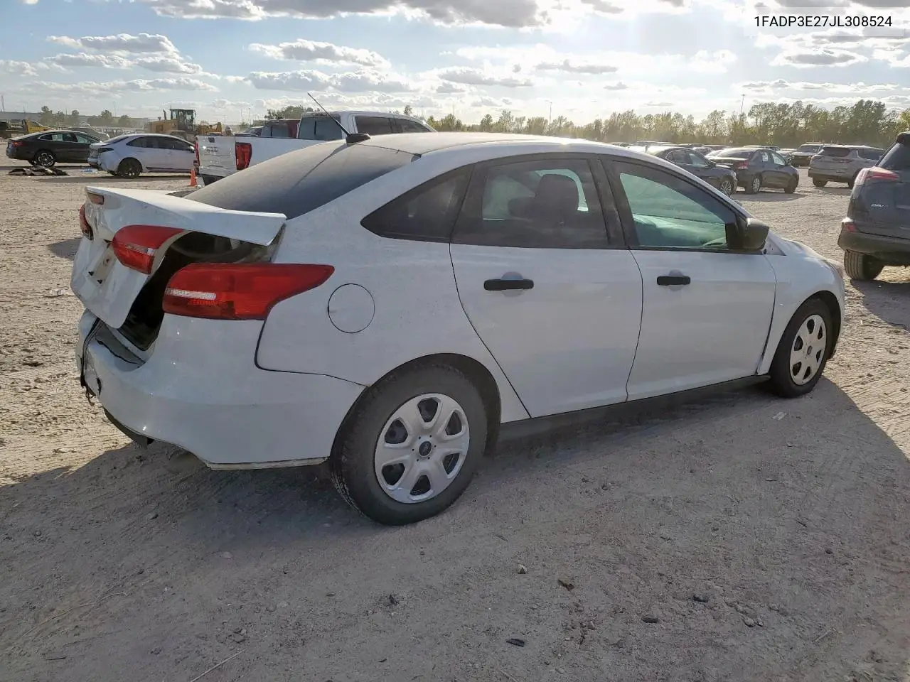 1FADP3E27JL308524 2018 Ford Focus S
