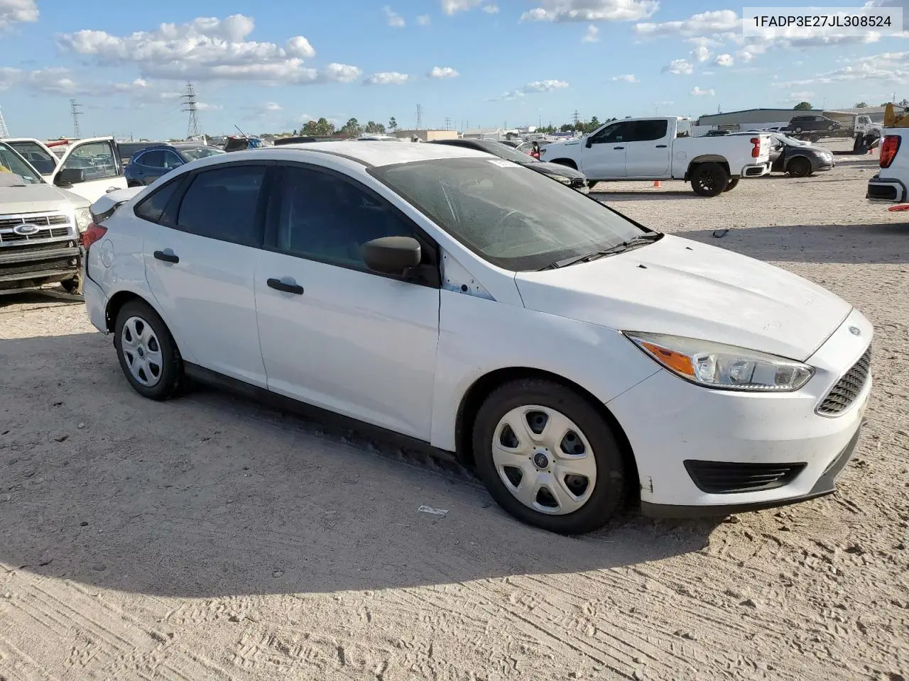 1FADP3E27JL308524 2018 Ford Focus S