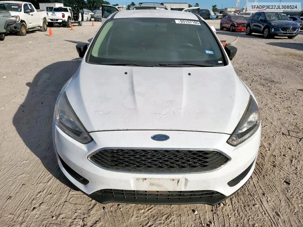 1FADP3E27JL308524 2018 Ford Focus S