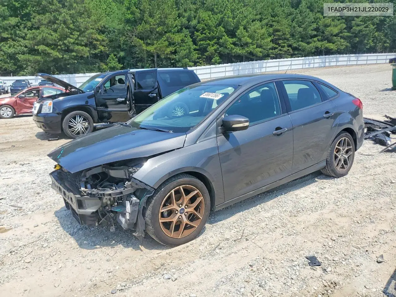2018 Ford Focus Sel VIN: 1FADP3H21JL220029 Lot: 58601266