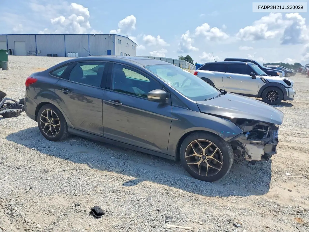 2018 Ford Focus Sel VIN: 1FADP3H21JL220029 Lot: 58601266
