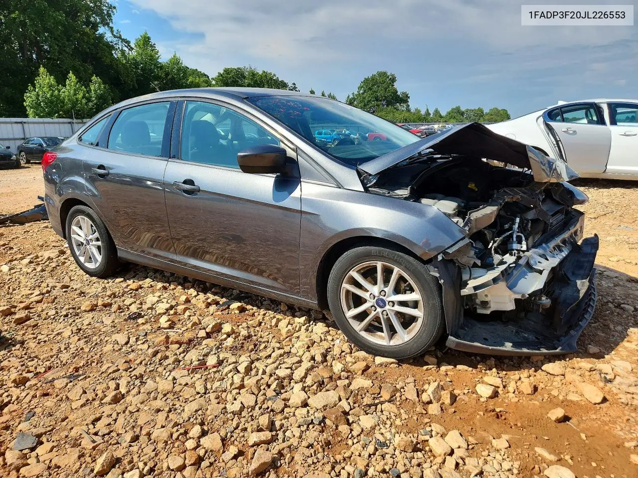 2018 Ford Focus Se VIN: 1FADP3F20JL226553 Lot: 59831796