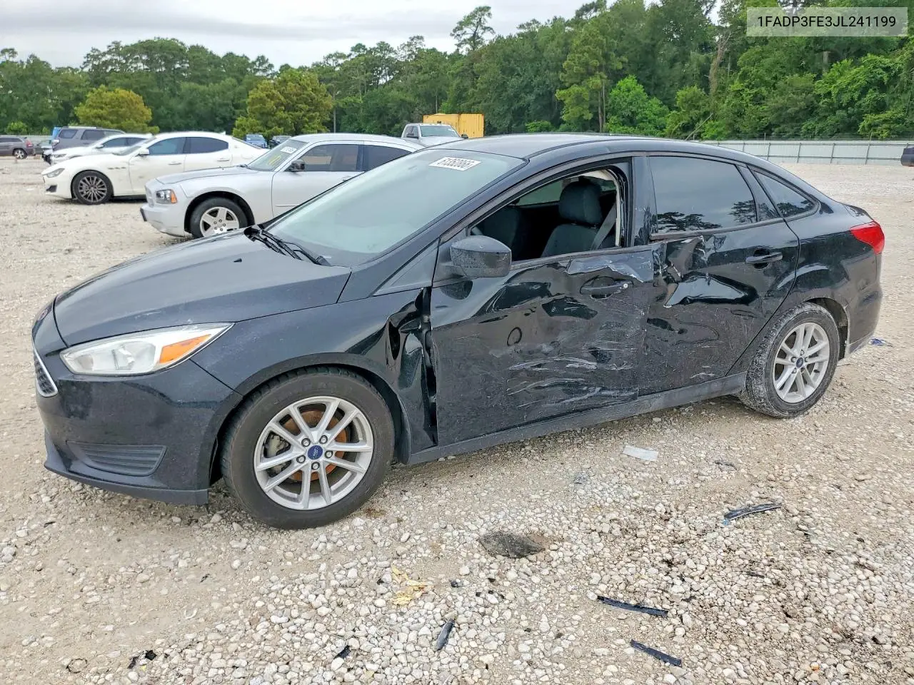 2018 Ford Focus Se VIN: 1FADP3FE3JL241199 Lot: 61352866