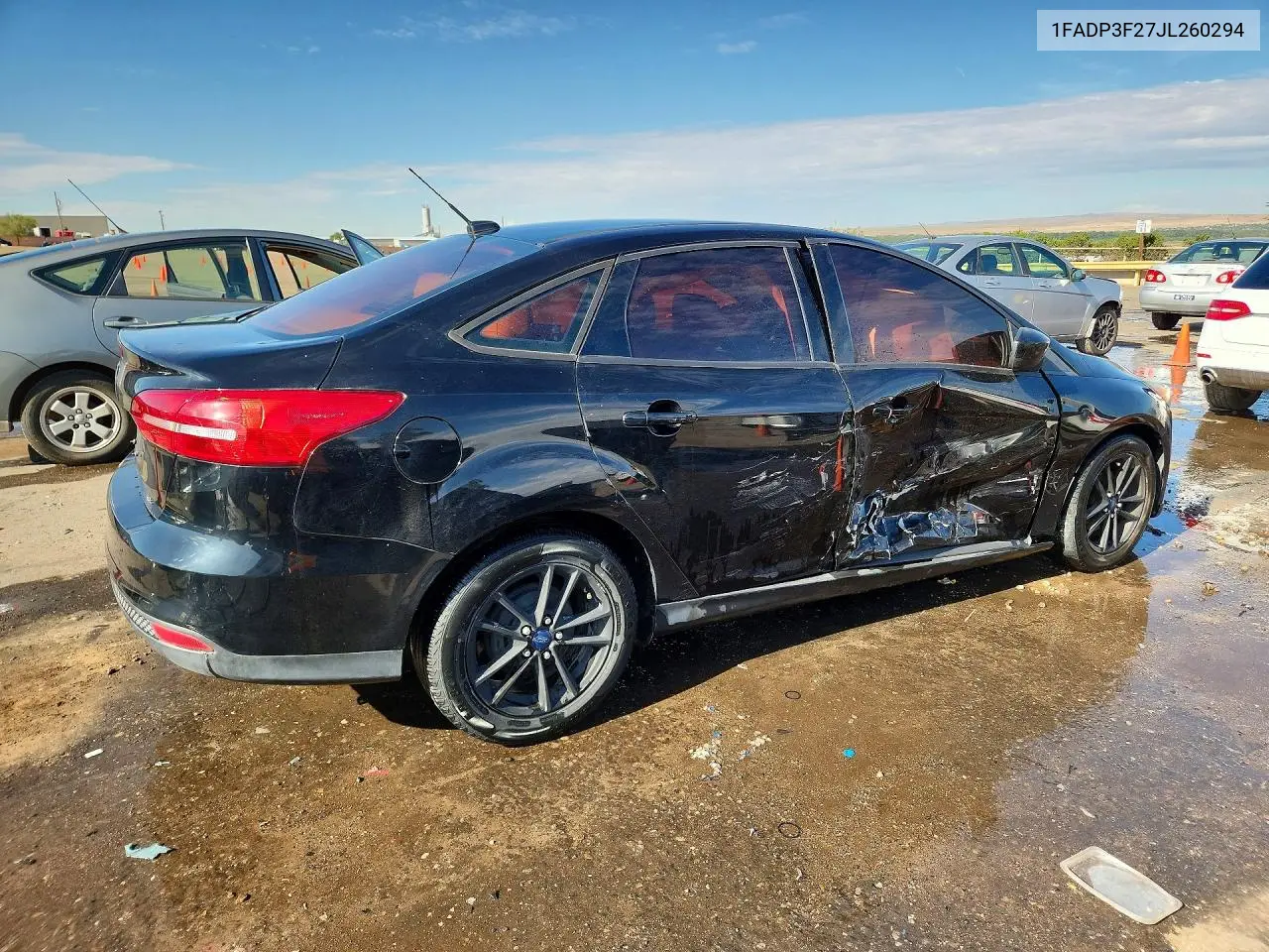 2018 Ford Focus Se VIN: 1FADP3F27JL260294 Lot: 61579656