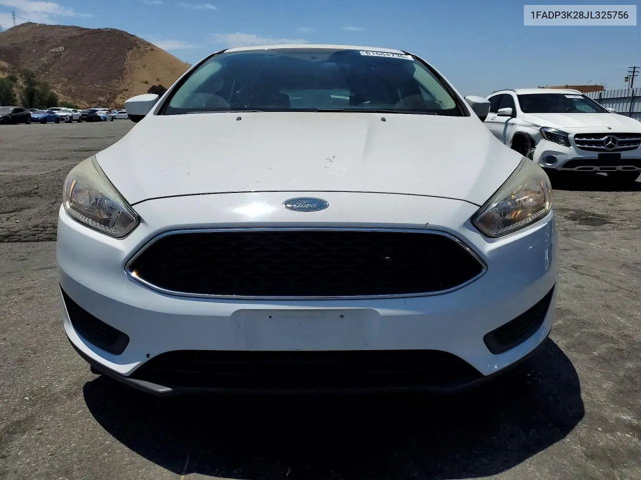 2018 Ford Focus Se VIN: 1FADP3K28JL325756 Lot: 61684736