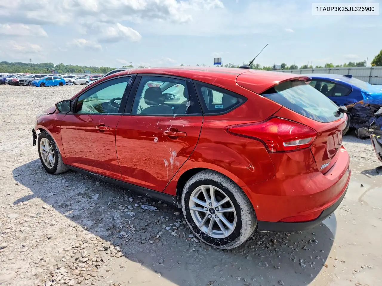 2018 Ford Focus Se VIN: 1FADP3K25JL326900 Lot: 61780346