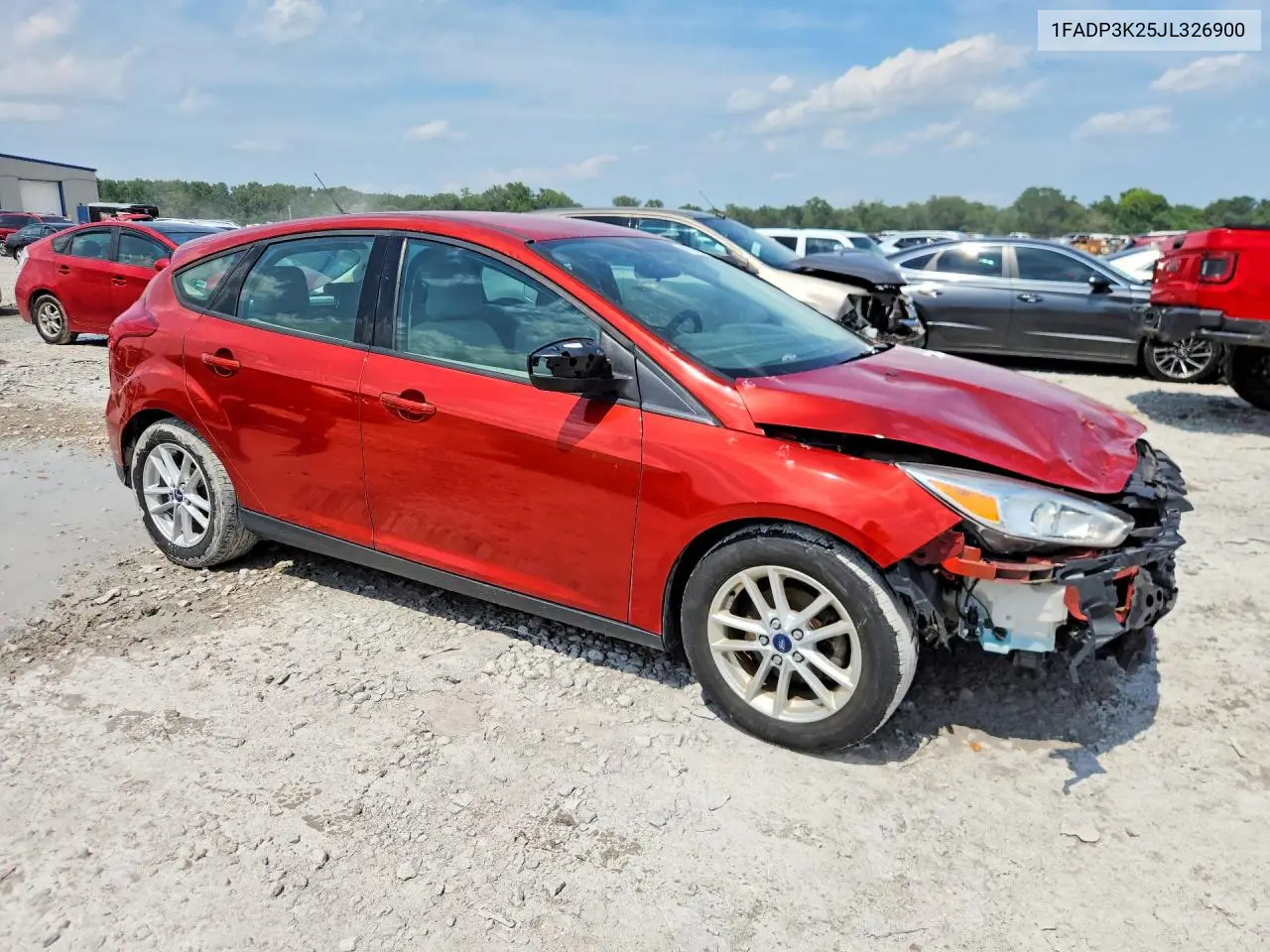2018 Ford Focus Se VIN: 1FADP3K25JL326900 Lot: 61780346