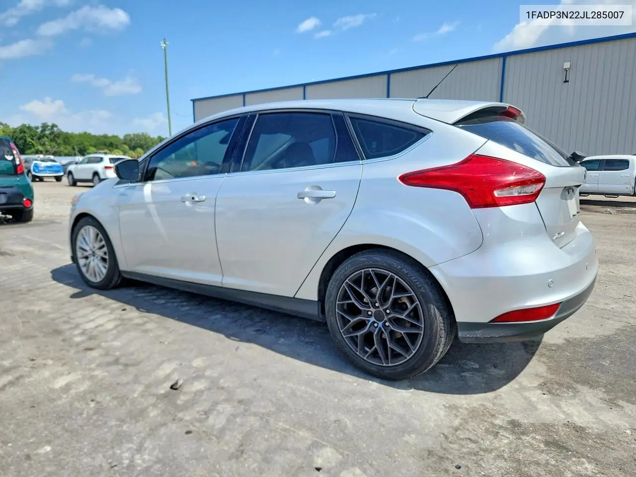 2018 Ford Focus Titanium VIN: 1FADP3N22JL285007 Lot: 61865296