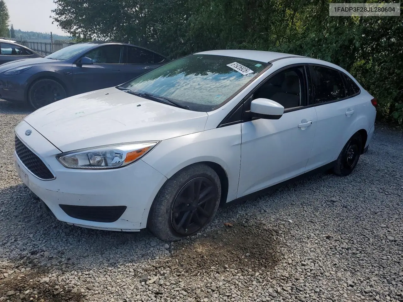 2018 Ford Focus Se VIN: 1FADP3F28JL280604 Lot: 61926926