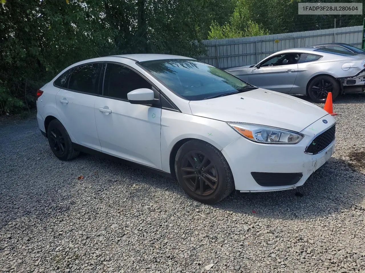 2018 Ford Focus Se VIN: 1FADP3F28JL280604 Lot: 61926926
