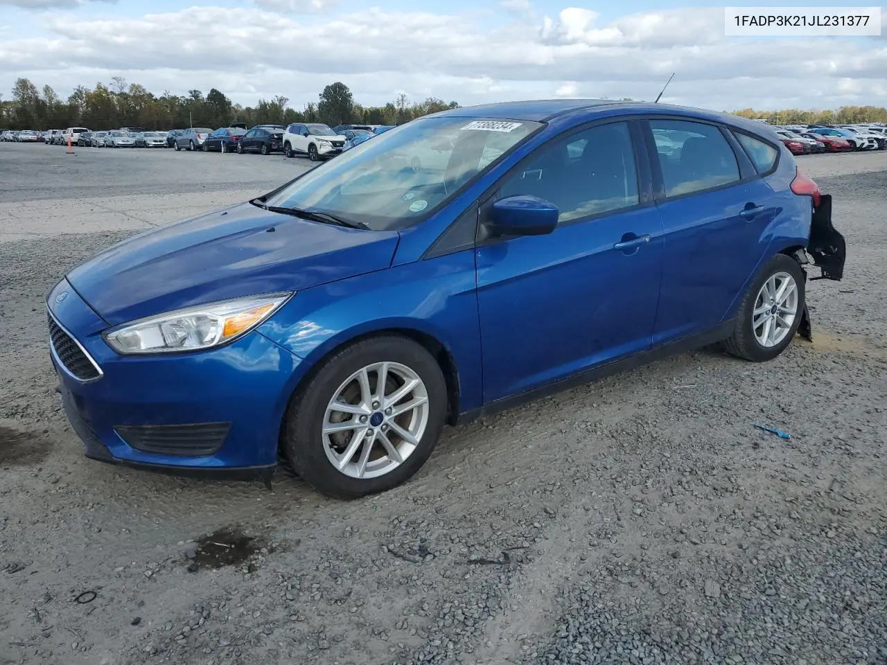 1FADP3K21JL231377 2018 Ford Focus Se