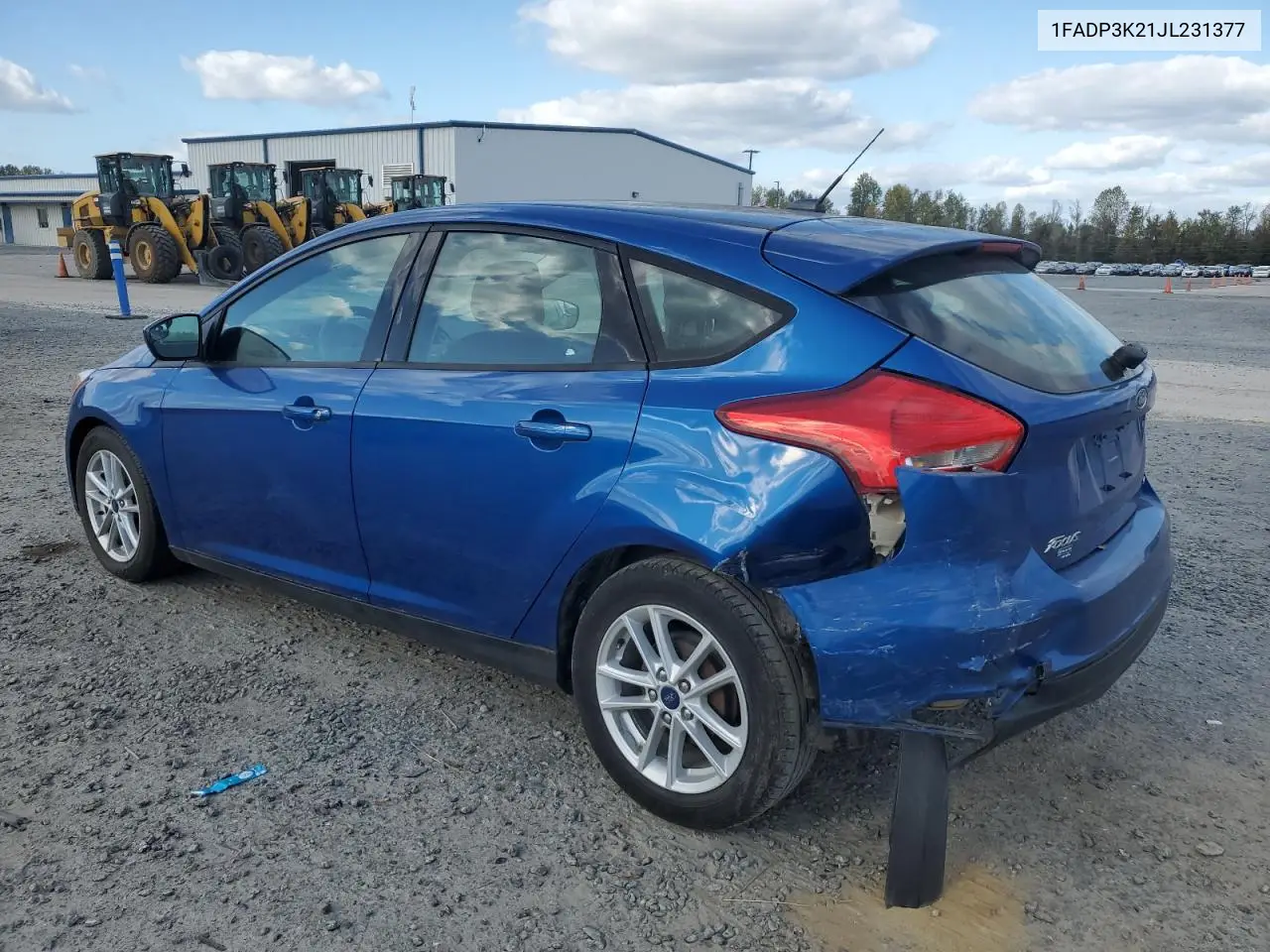 1FADP3K21JL231377 2018 Ford Focus Se