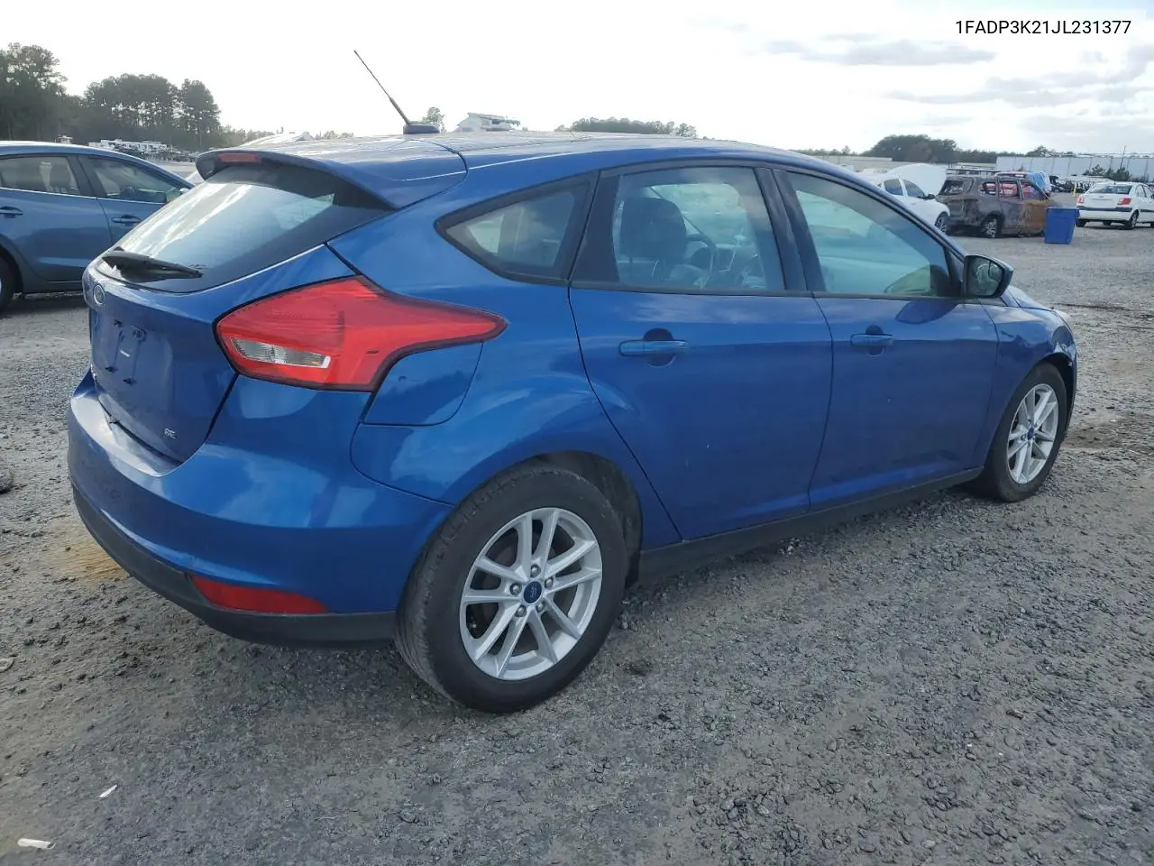 1FADP3K21JL231377 2018 Ford Focus Se