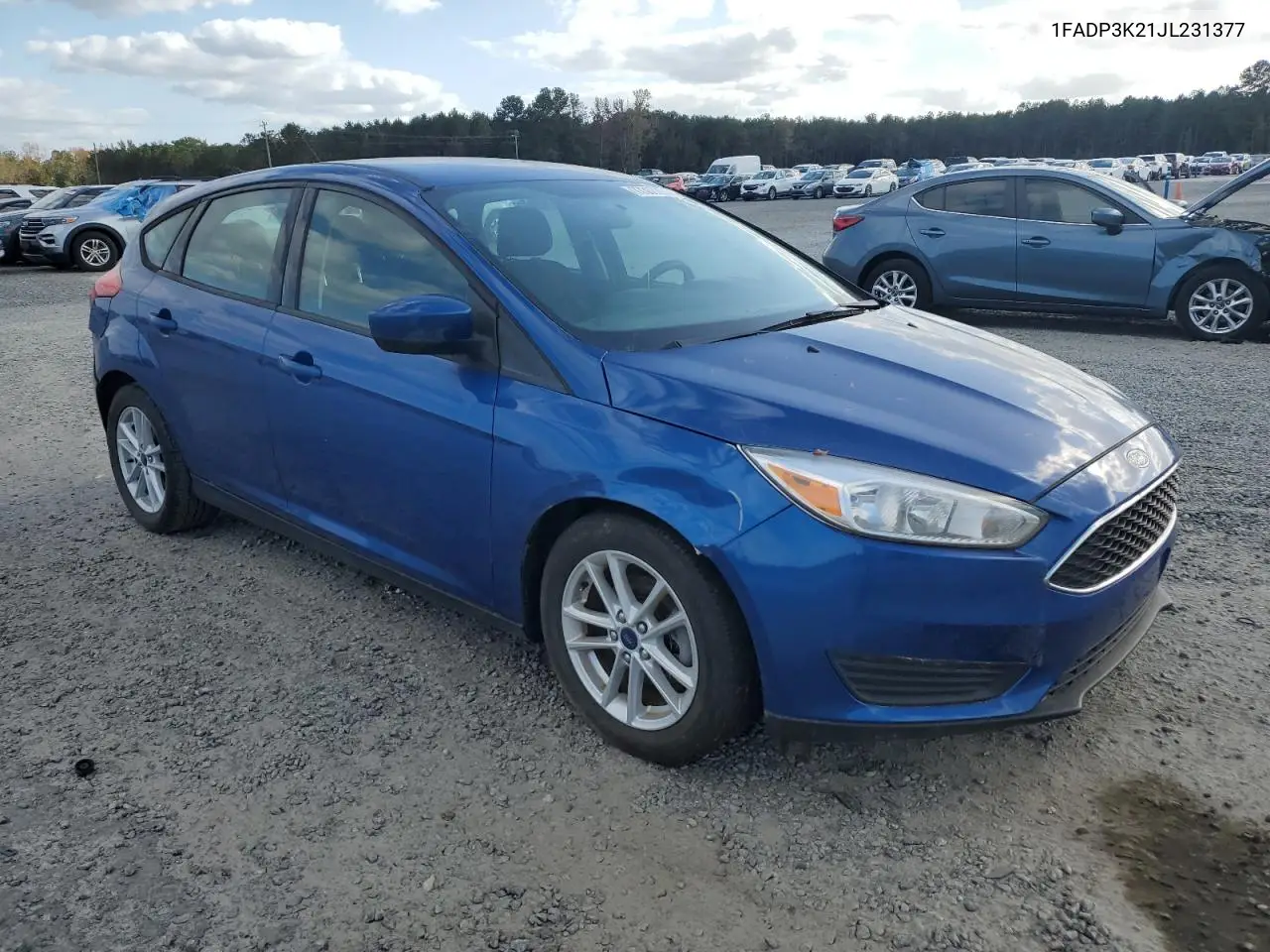 1FADP3K21JL231377 2018 Ford Focus Se