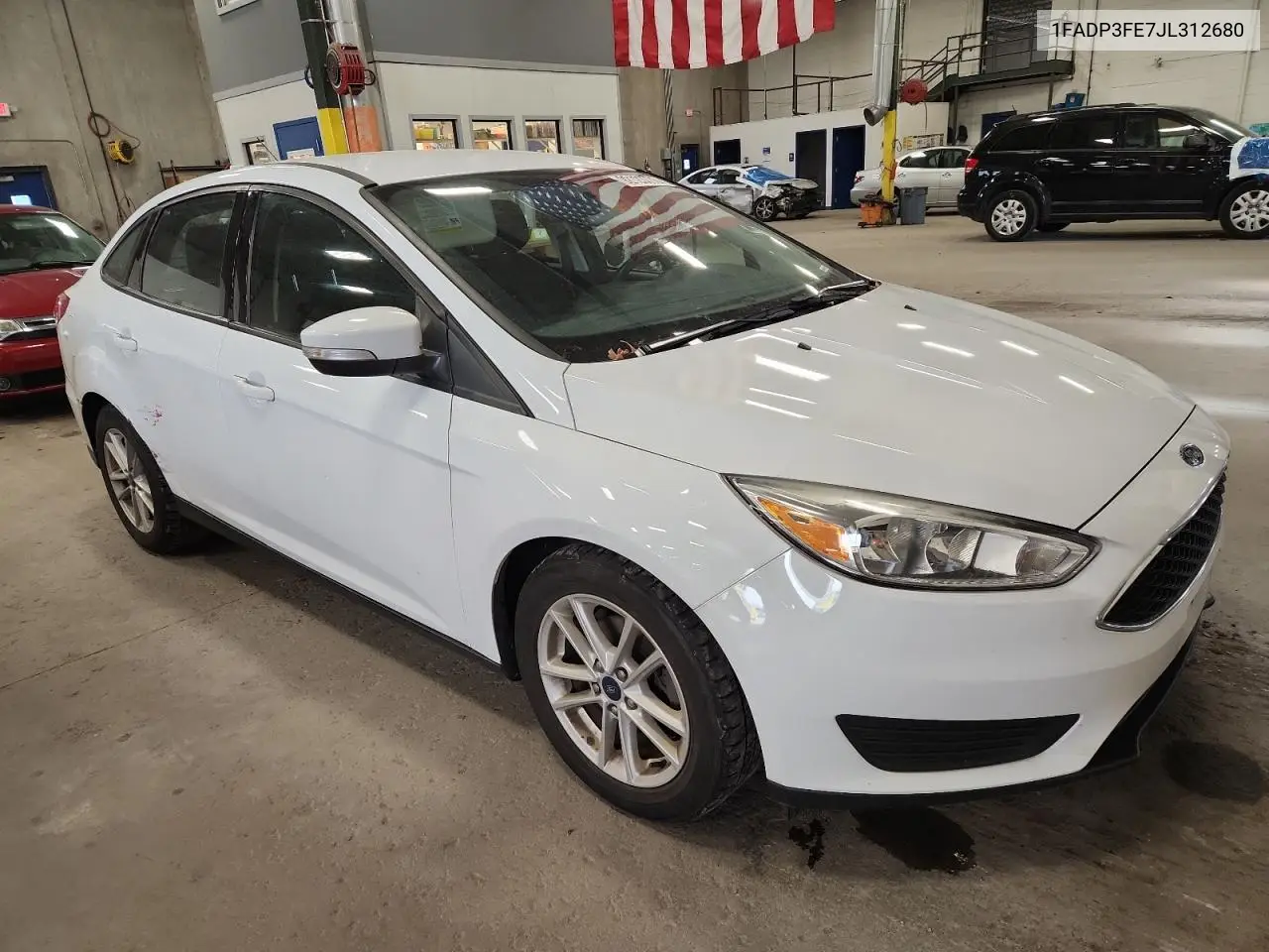1FADP3FE7JL312680 2018 Ford Focus Se