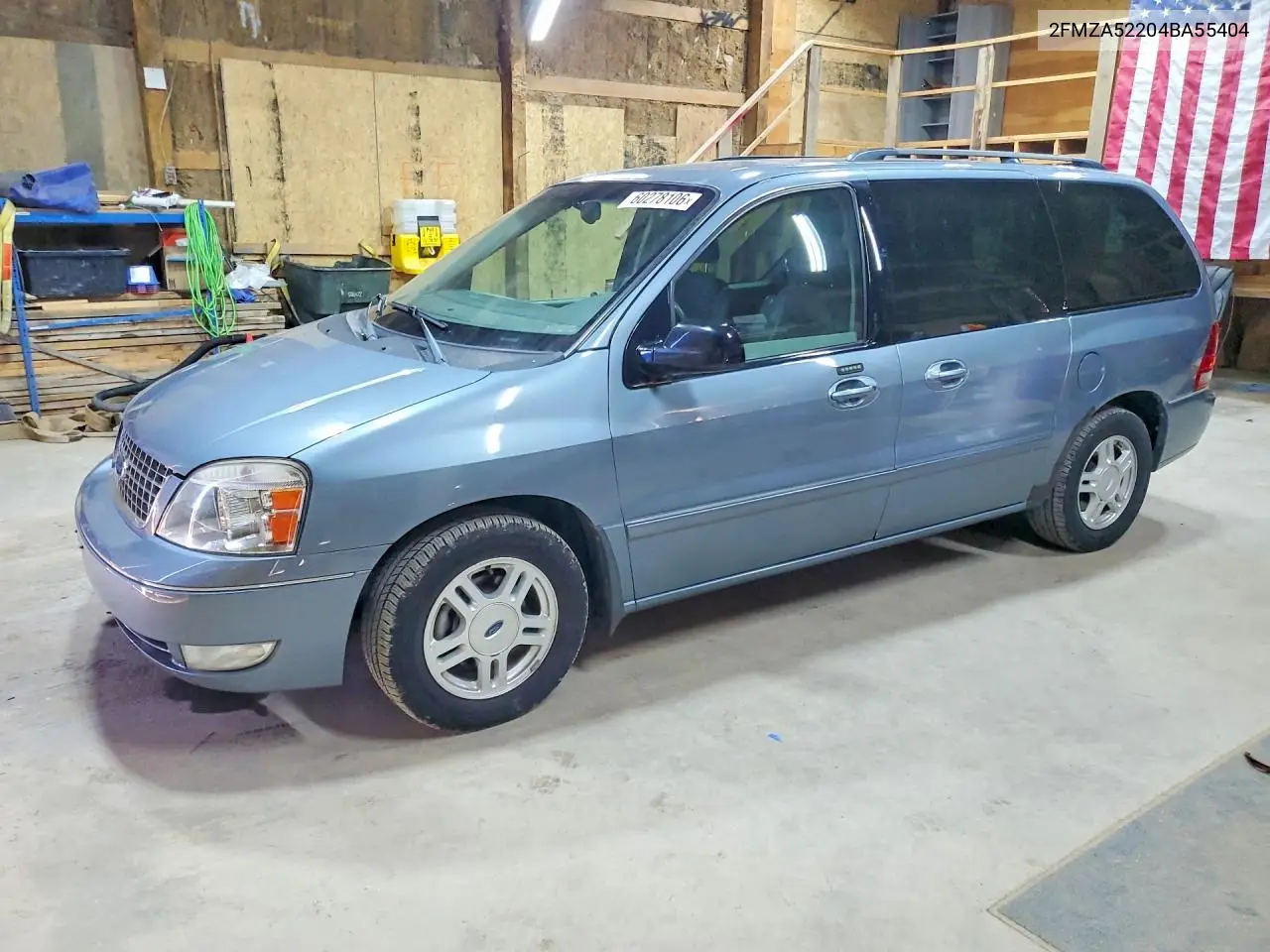 2004 Ford Freestar Sel VIN: 2FMZA52204BA55404 Lot: 60278106