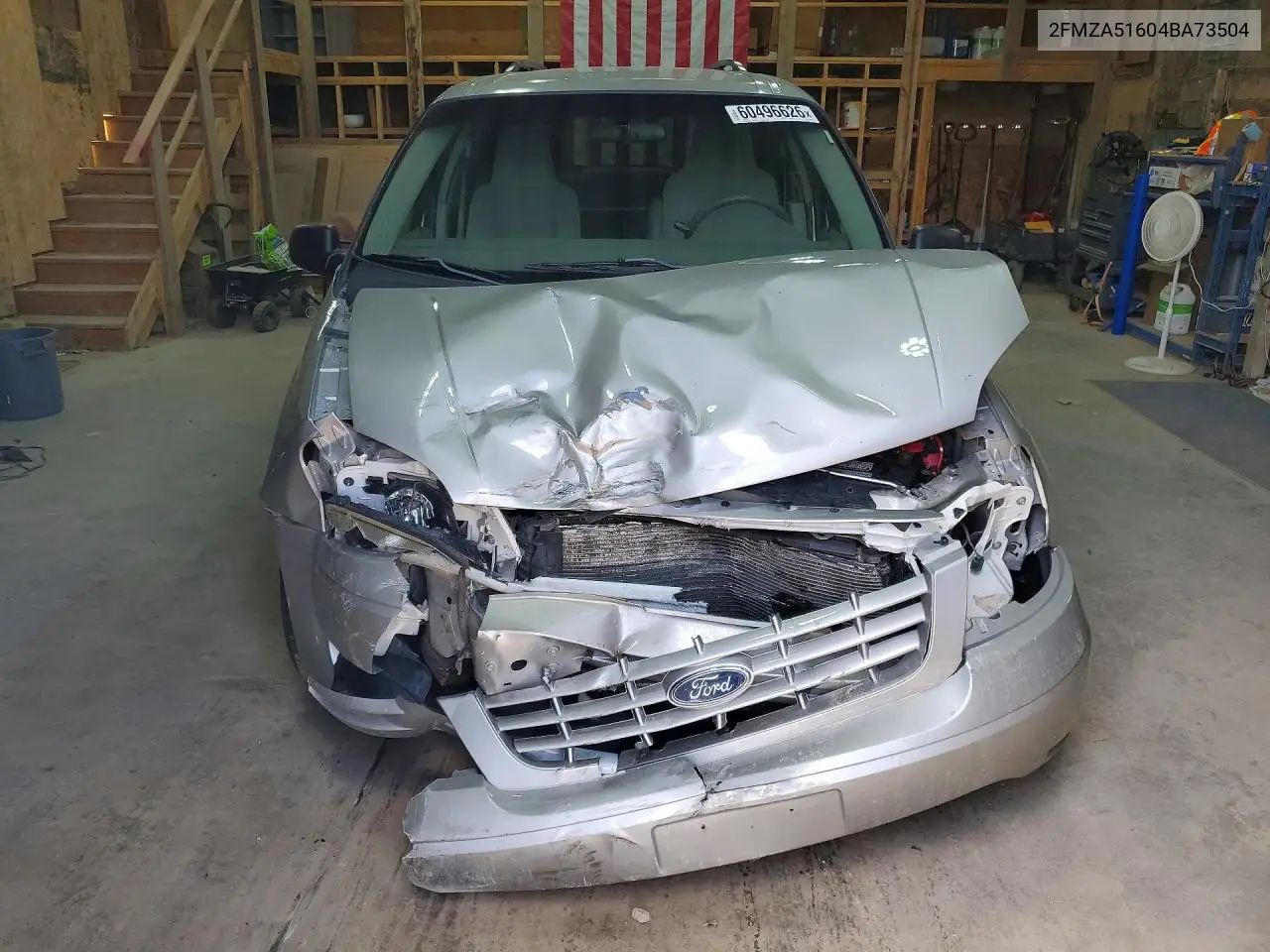 2004 Ford Freestar Se VIN: 2FMZA51604BA73504 Lot: 60496626