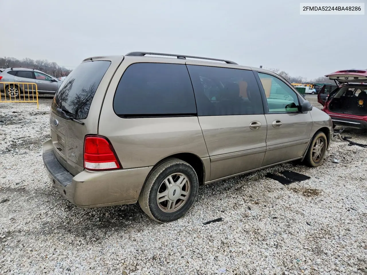 2004 Ford Freestar VIN: 2FMDA52244BA48286 Lot: 76243105