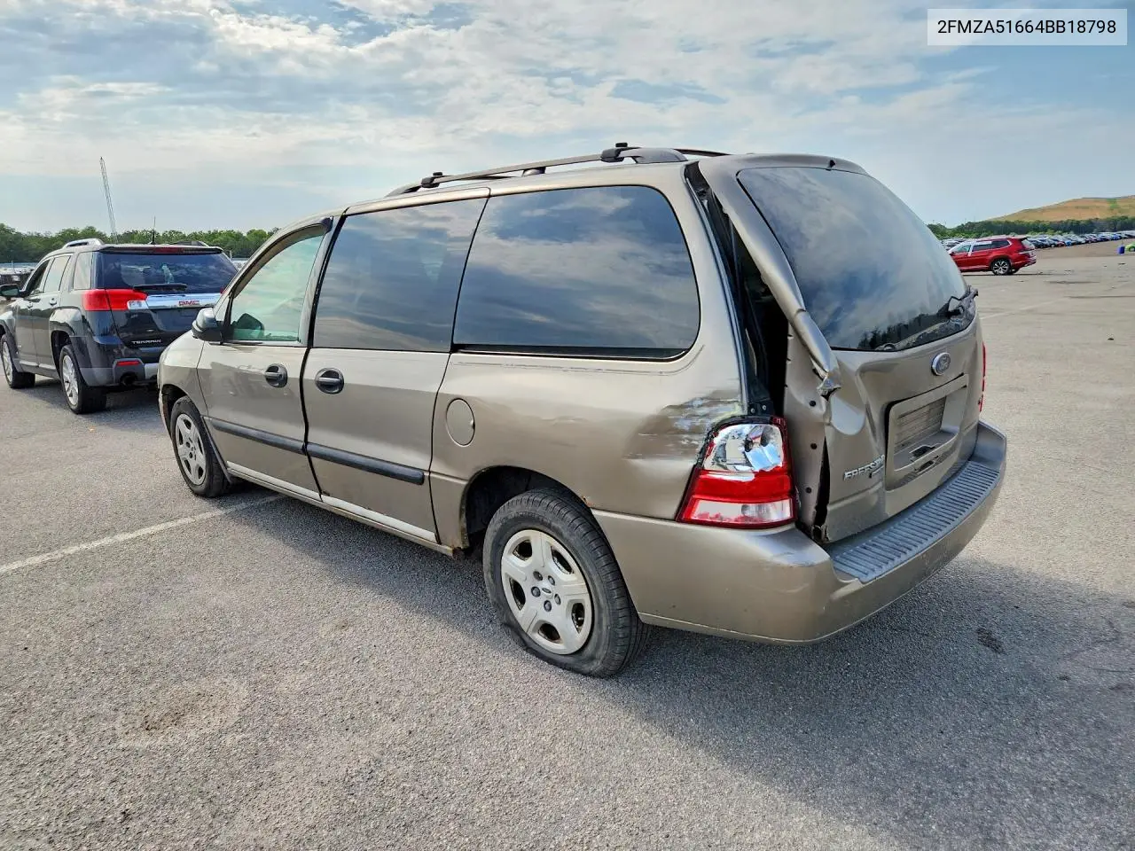 2004 Ford Freestar Se VIN: 2FMZA51664BB18798 Lot: 85621005
