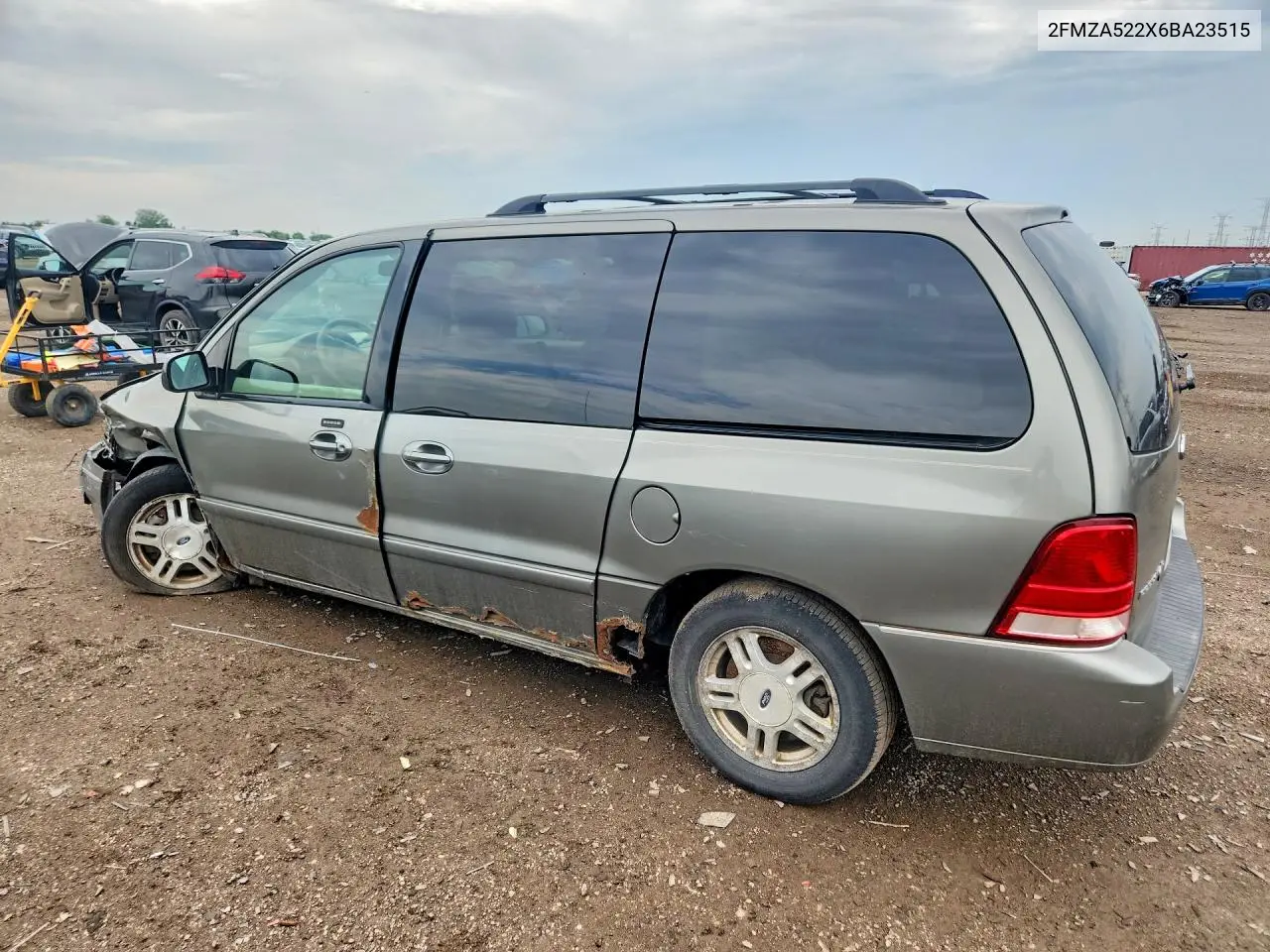 2006 Ford Freestar Sel VIN: 2FMZA522X6BA23515 Lot: 56465056