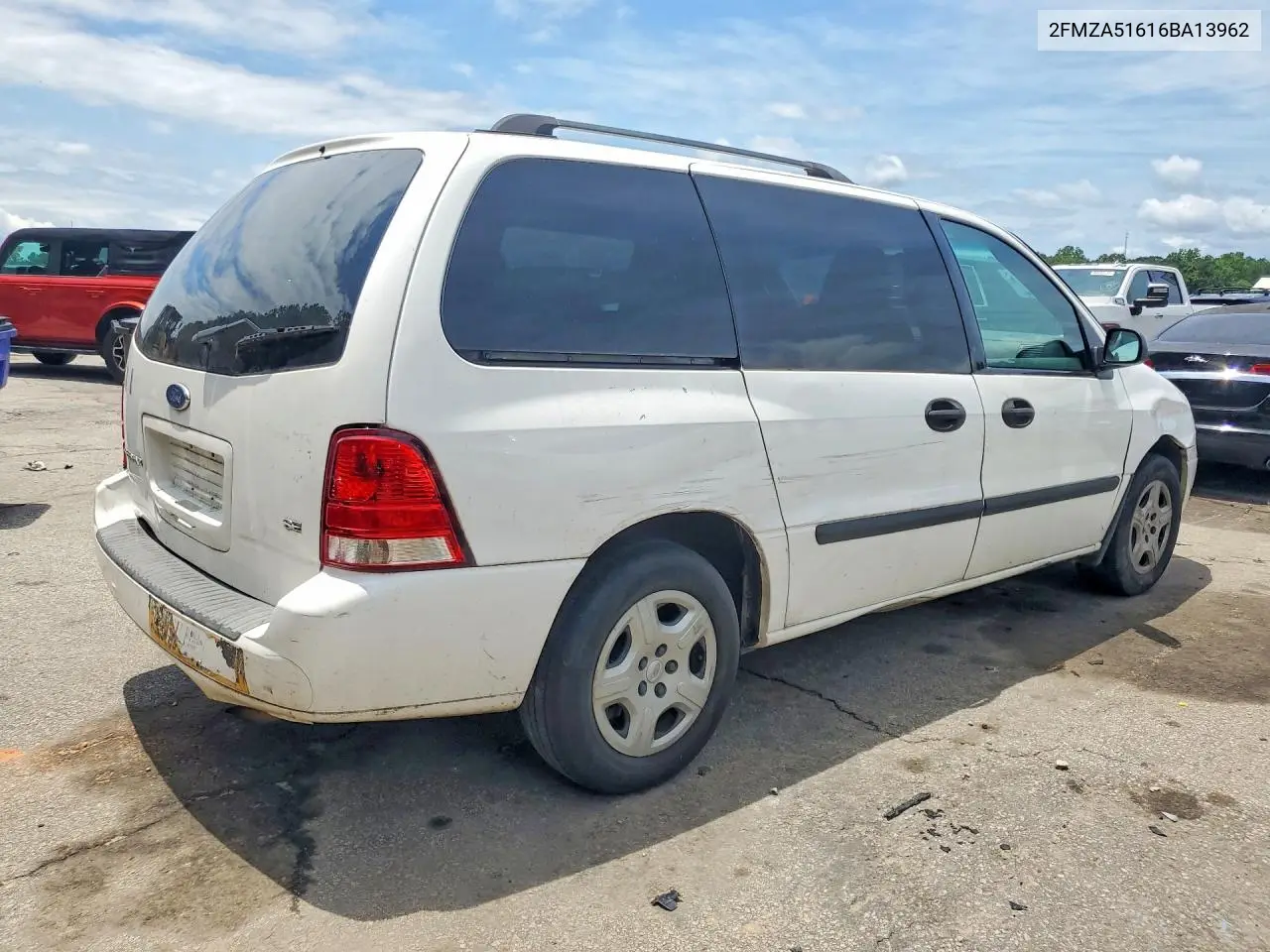 2006 Ford Freestar Se VIN: 2FMZA51616BA13962 Lot: 57783236