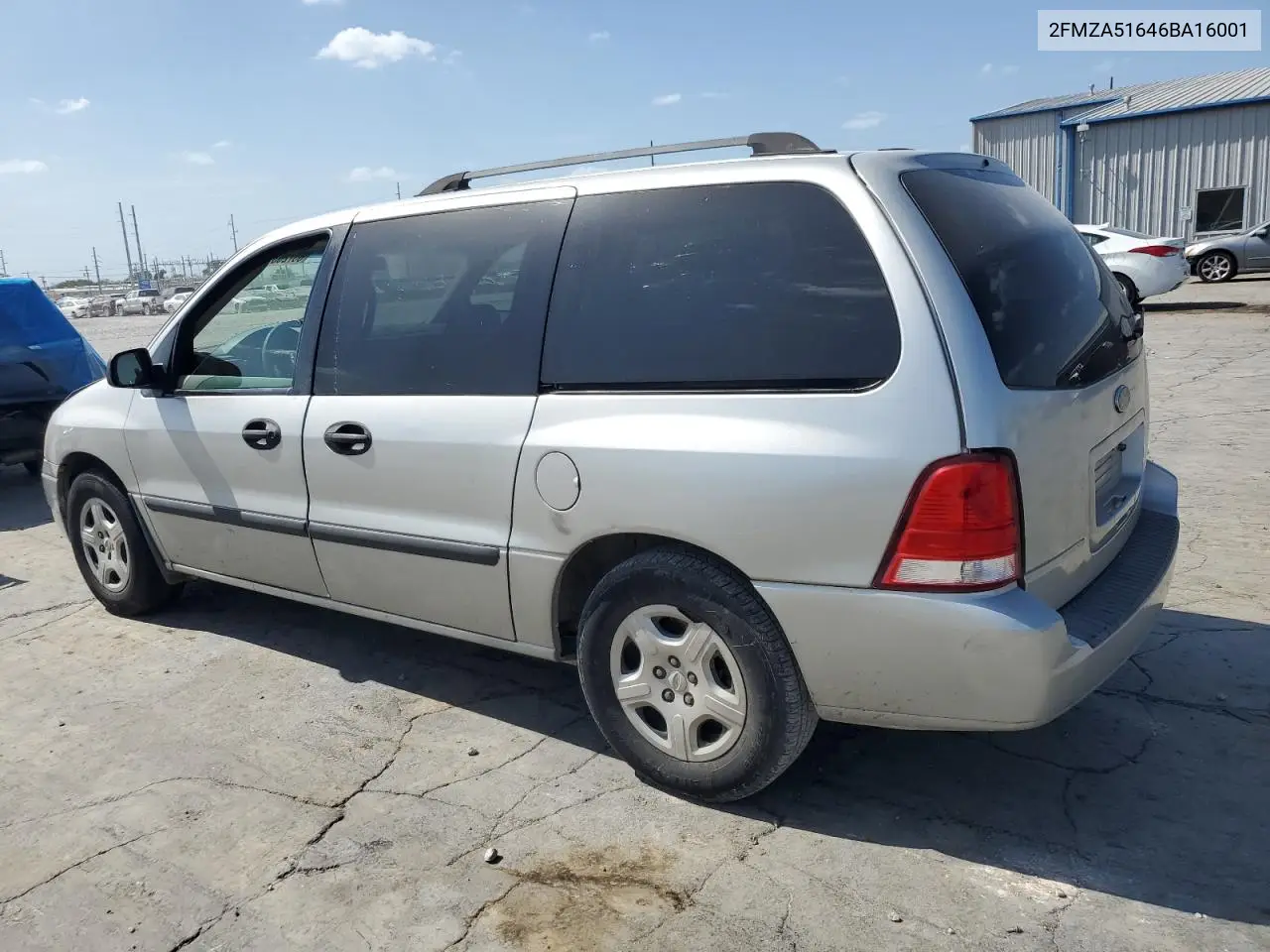 2006 Ford Freestar Se VIN: 2FMZA51646BA16001 Lot: 77929215