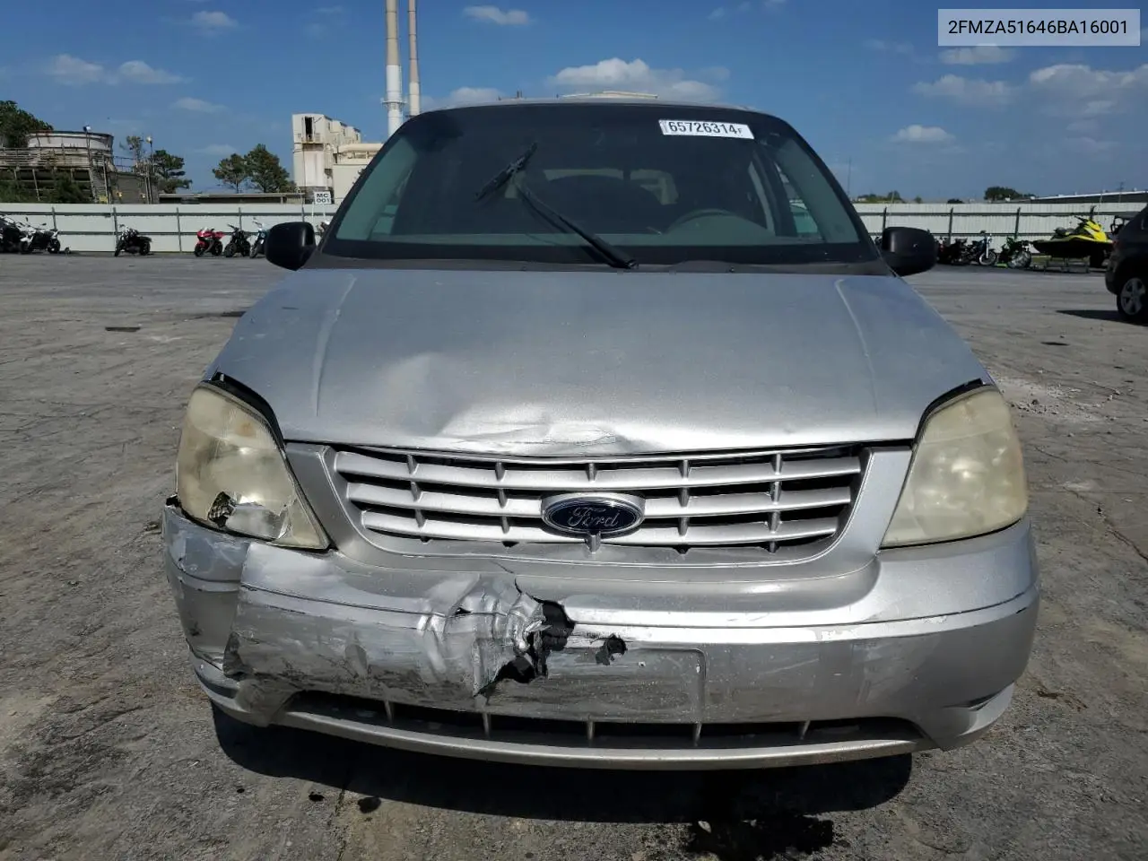 2006 Ford Freestar Se VIN: 2FMZA51646BA16001 Lot: 77929215