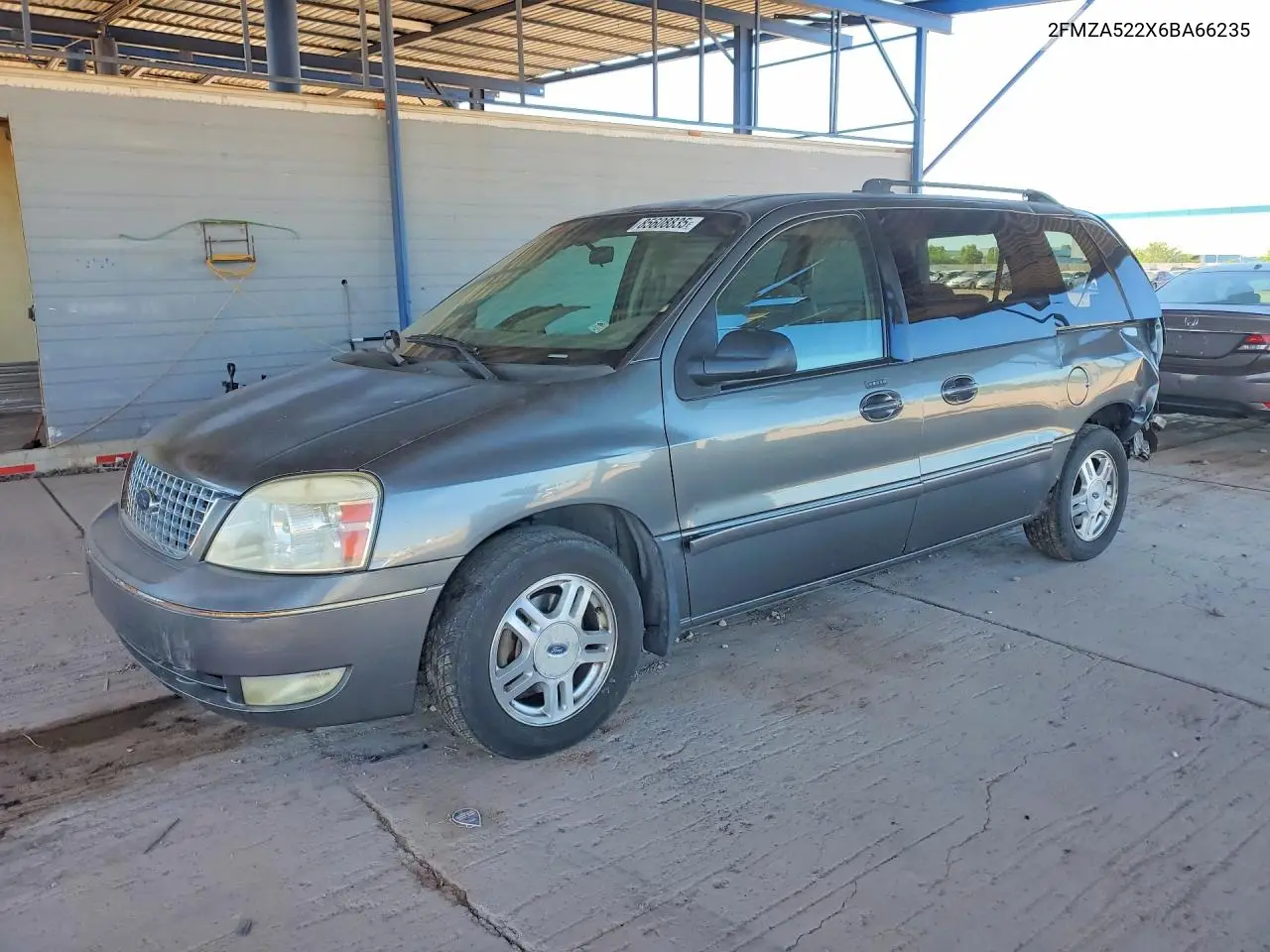 2006 Ford Freestar Sel VIN: 2FMZA522X6BA66235 Lot: 85608835