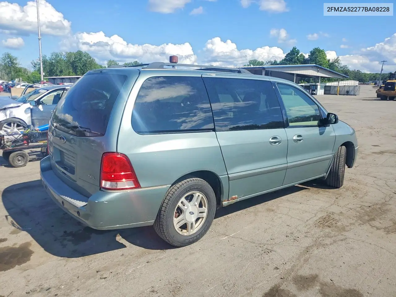 2007 Ford Freestar Sel VIN: 2FMZA52277BA08228 Lot: 55697236