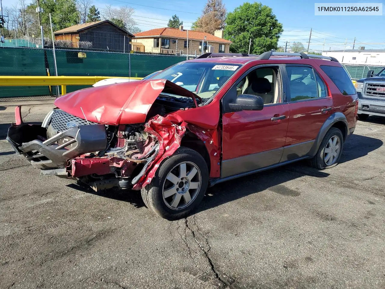 2005 Ford Freestyle Se VIN: 1FMDK01125GA62545 Lot: 54783646