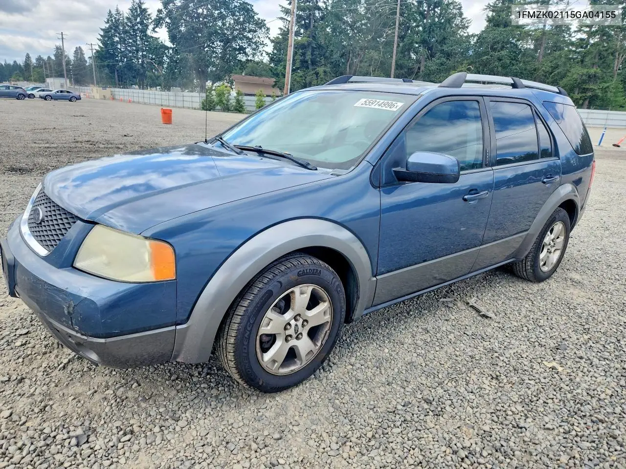 2005 Ford Freestyle Sel VIN: 1FMZK02115GA04155 Lot: 55914996