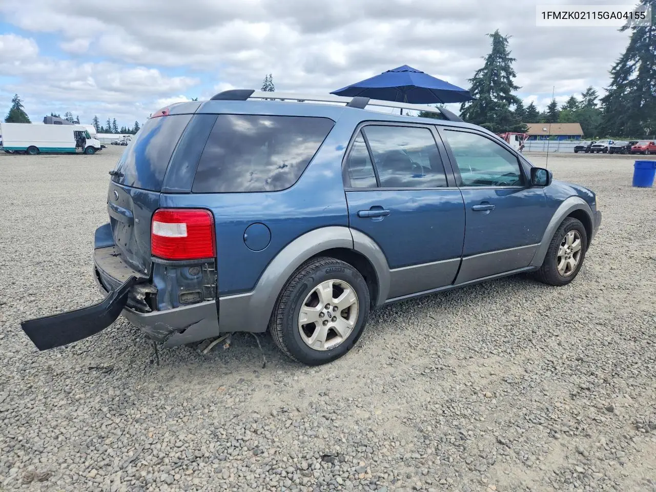 2005 Ford Freestyle Sel VIN: 1FMZK02115GA04155 Lot: 55914996