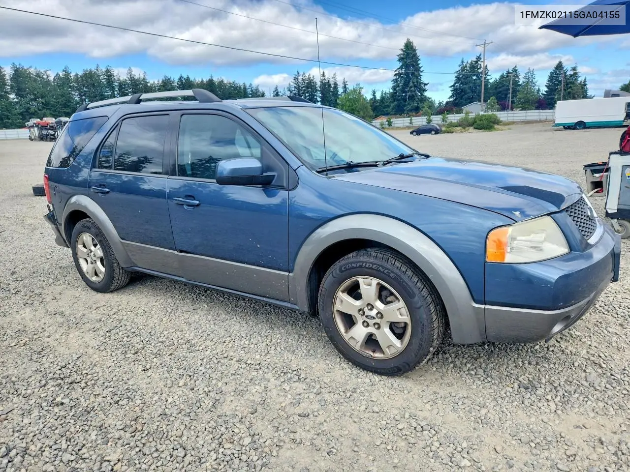 2005 Ford Freestyle Sel VIN: 1FMZK02115GA04155 Lot: 55914996