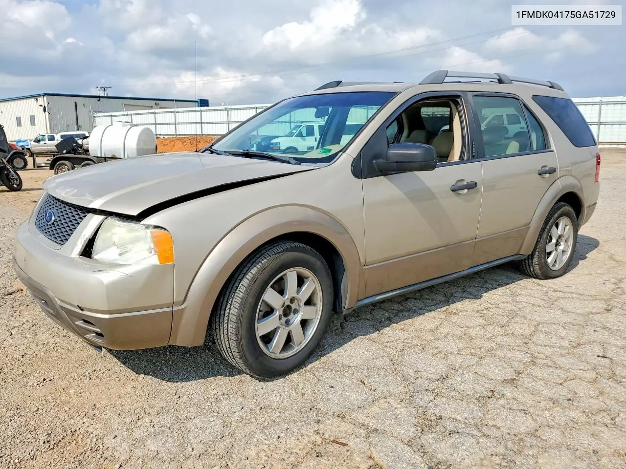 2005 Ford Freestyle Se VIN: 1FMDK04175GA51729 Lot: 59193056