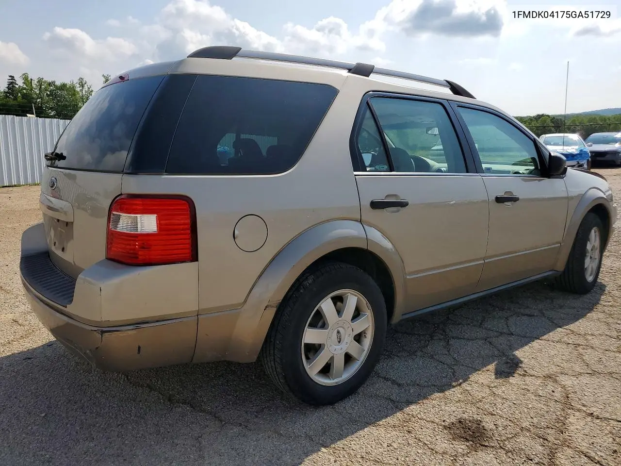 2005 Ford Freestyle Se VIN: 1FMDK04175GA51729 Lot: 59193056