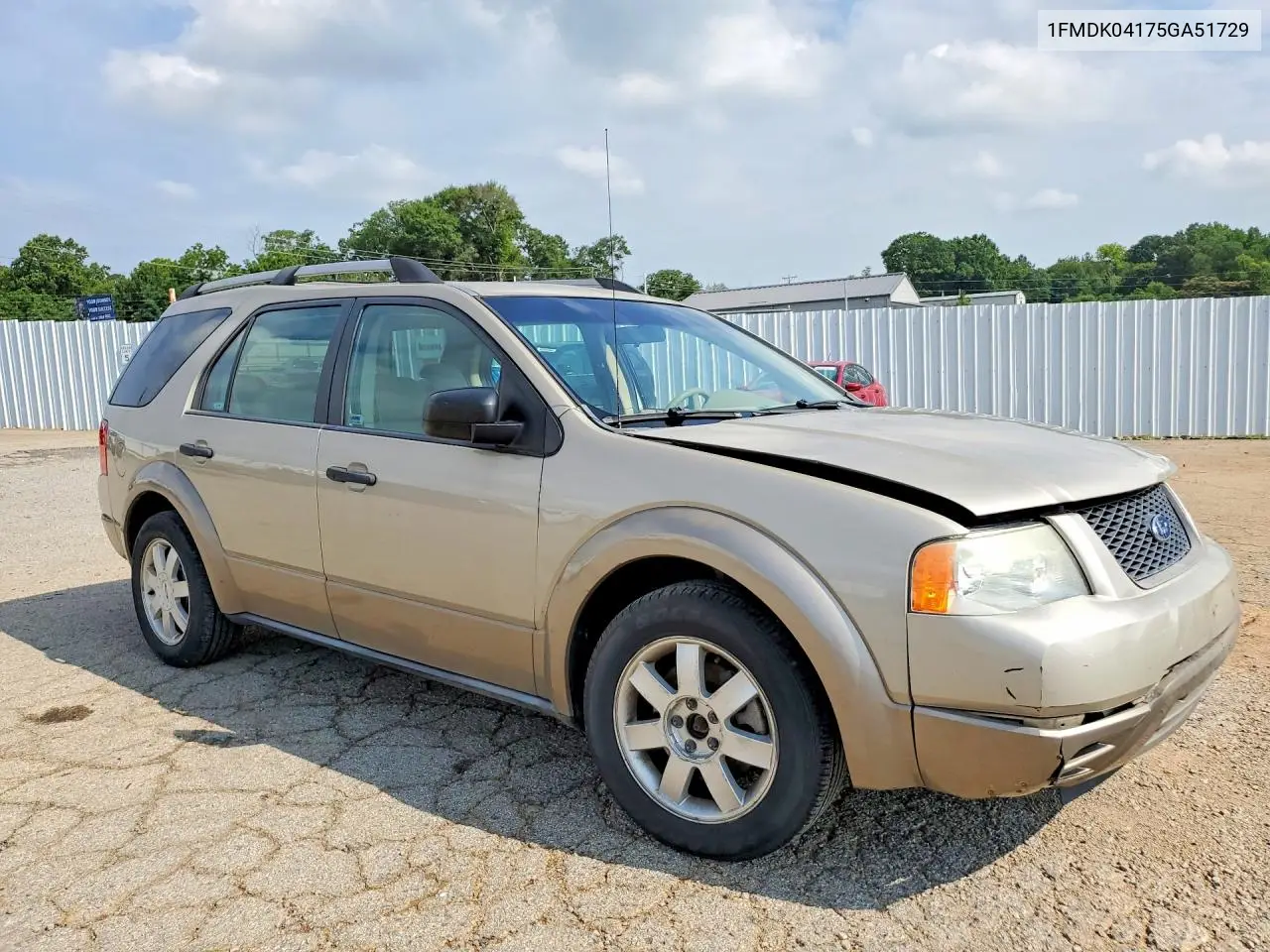 2005 Ford Freestyle Se VIN: 1FMDK04175GA51729 Lot: 59193056